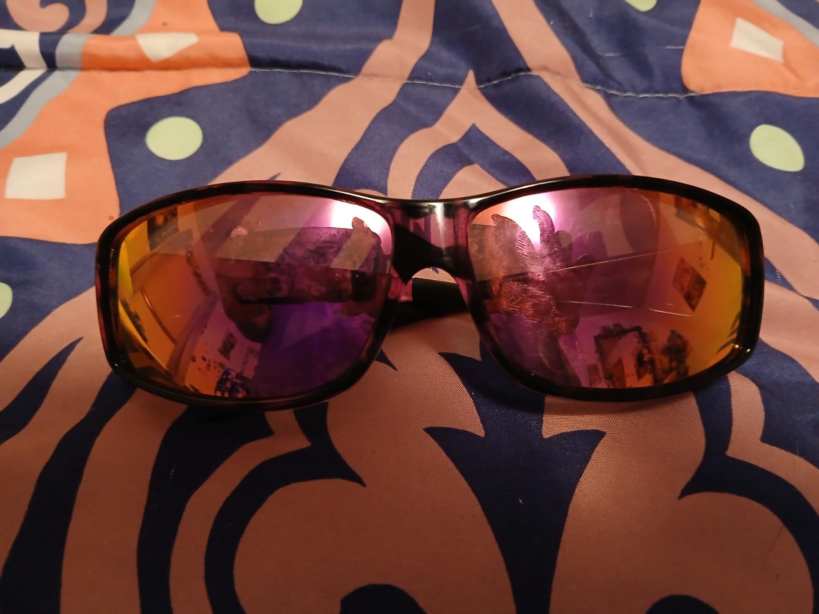 URUMQI Night Vision Driving Glasses Fit Over Eyeglasses for Men Women, Anti Glare Polarized Nighttime Glasses Yellow Lens customer photo 1