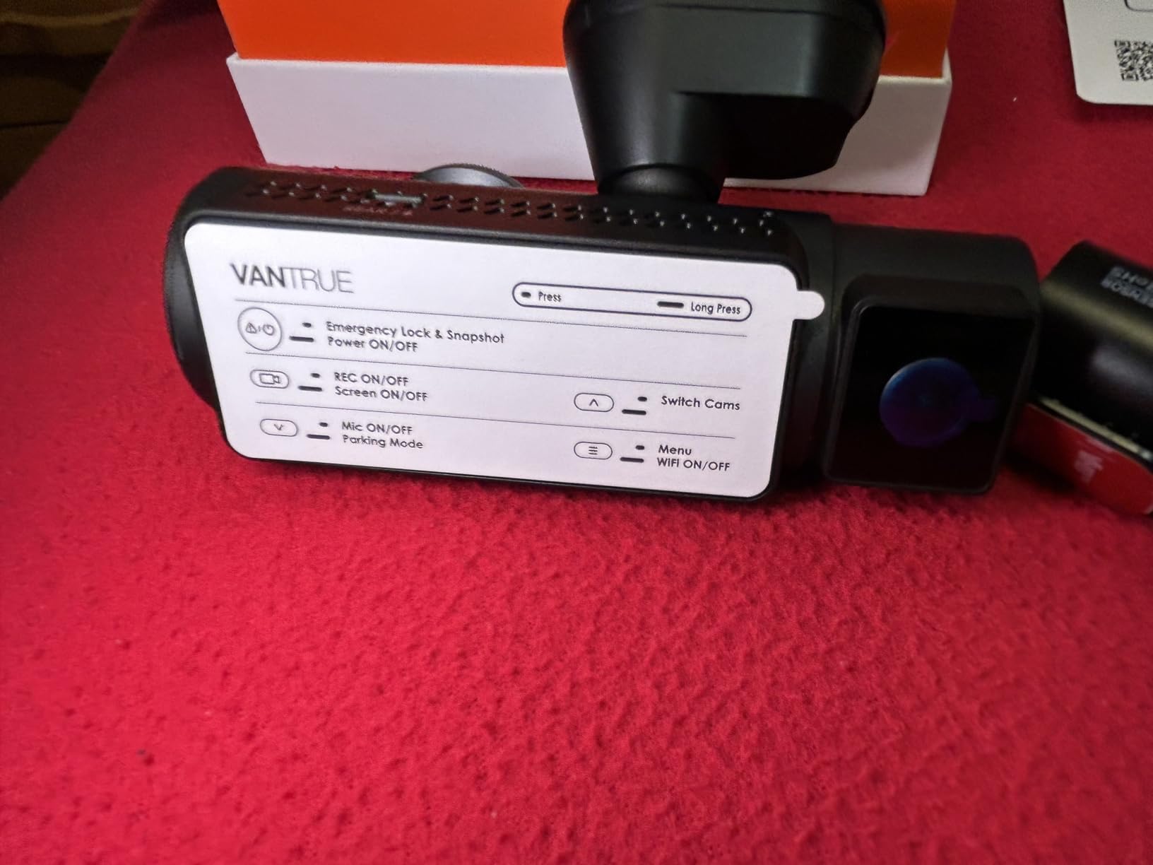 Vantrue New N4 Pro S 4K 3 Channel Dash Cam, Triple STARVIS 2, 4K+1080P+2.5K, HDR IR Night Vision, 24/7 Buffered Parking Mode, GPS, Wi-Fi customer photo 1