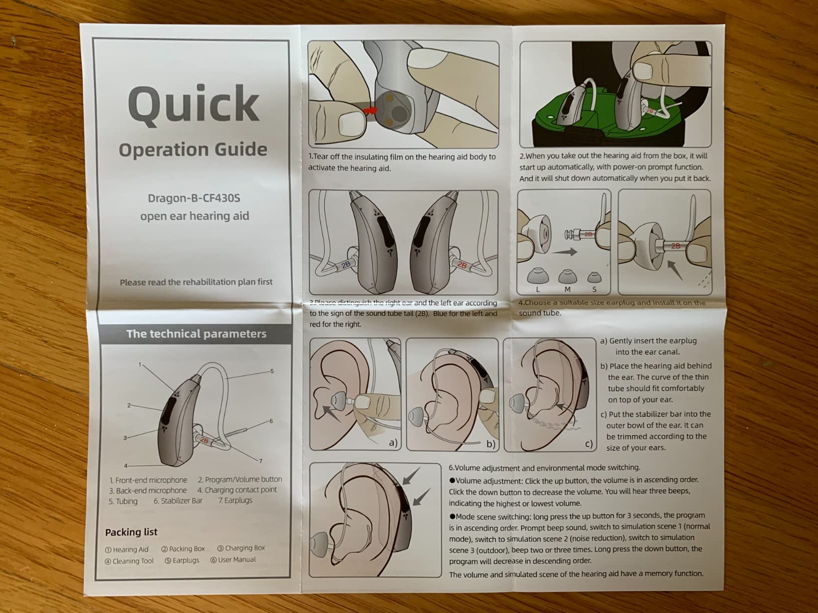 Rechargeable Hearing Aids for Seniors Severe Hearing Loss Earrck Hearing Amplifier with Noise Cancelling OTC Hearing Aid with Volume Control Dual Microphone (Silver) customer photo 2