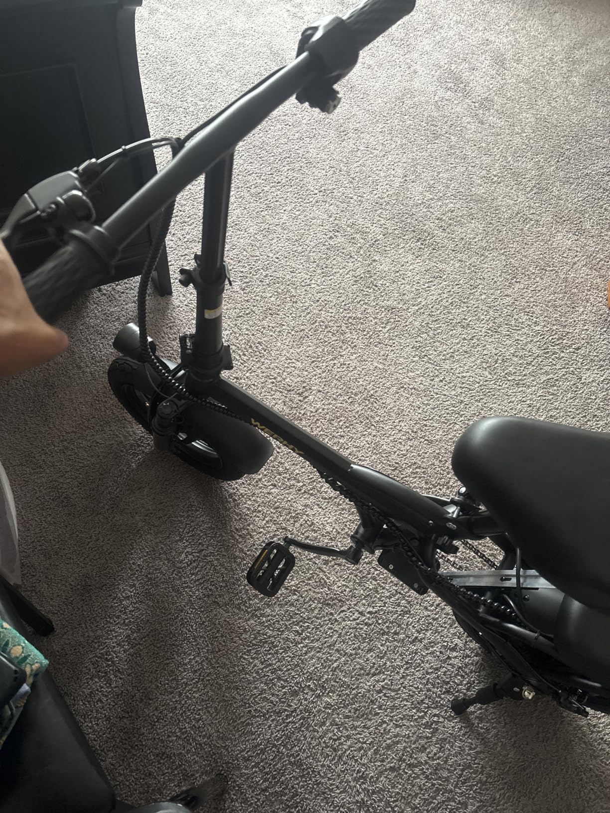 Electric Bike for Adults, 500W Motor, 20 MPH Max Speed Folding Ebike, 14