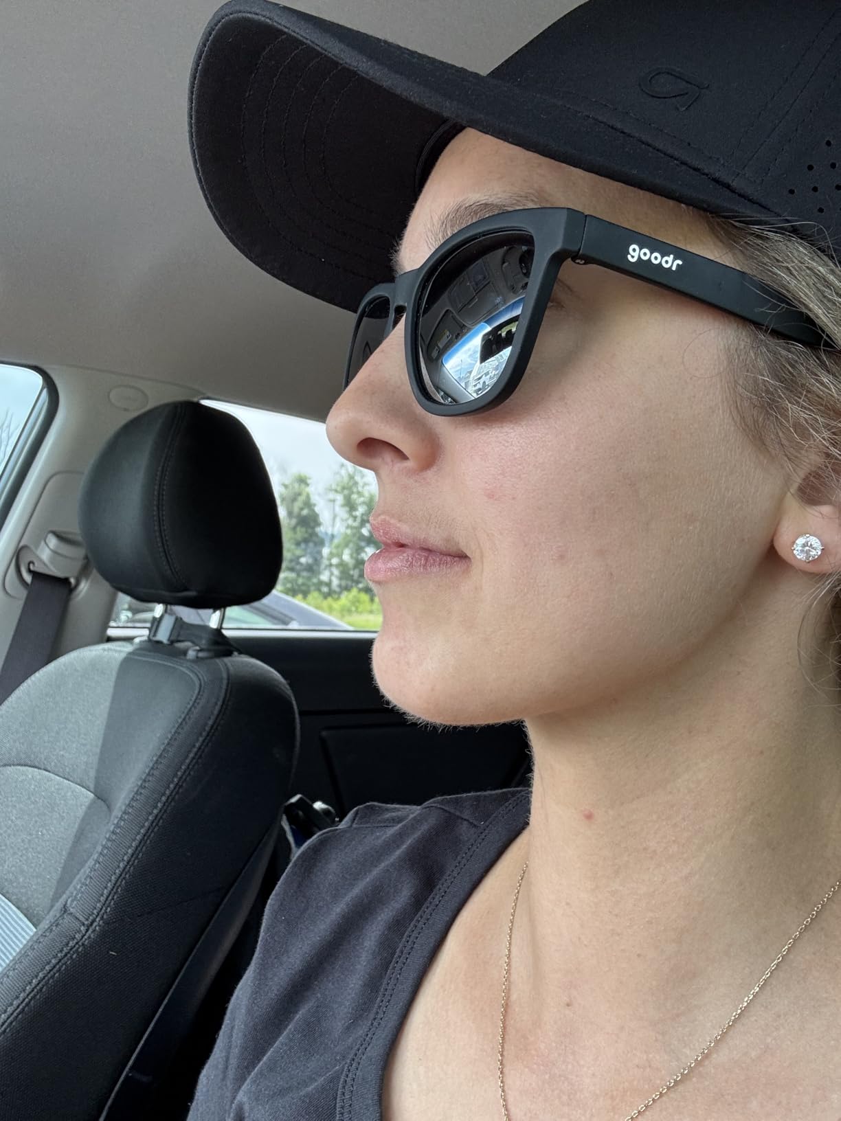 goodr Polarized Sunglasses, Medium Sized (OG), UV400 Protection, No Slip, No Bounce customer photo 2