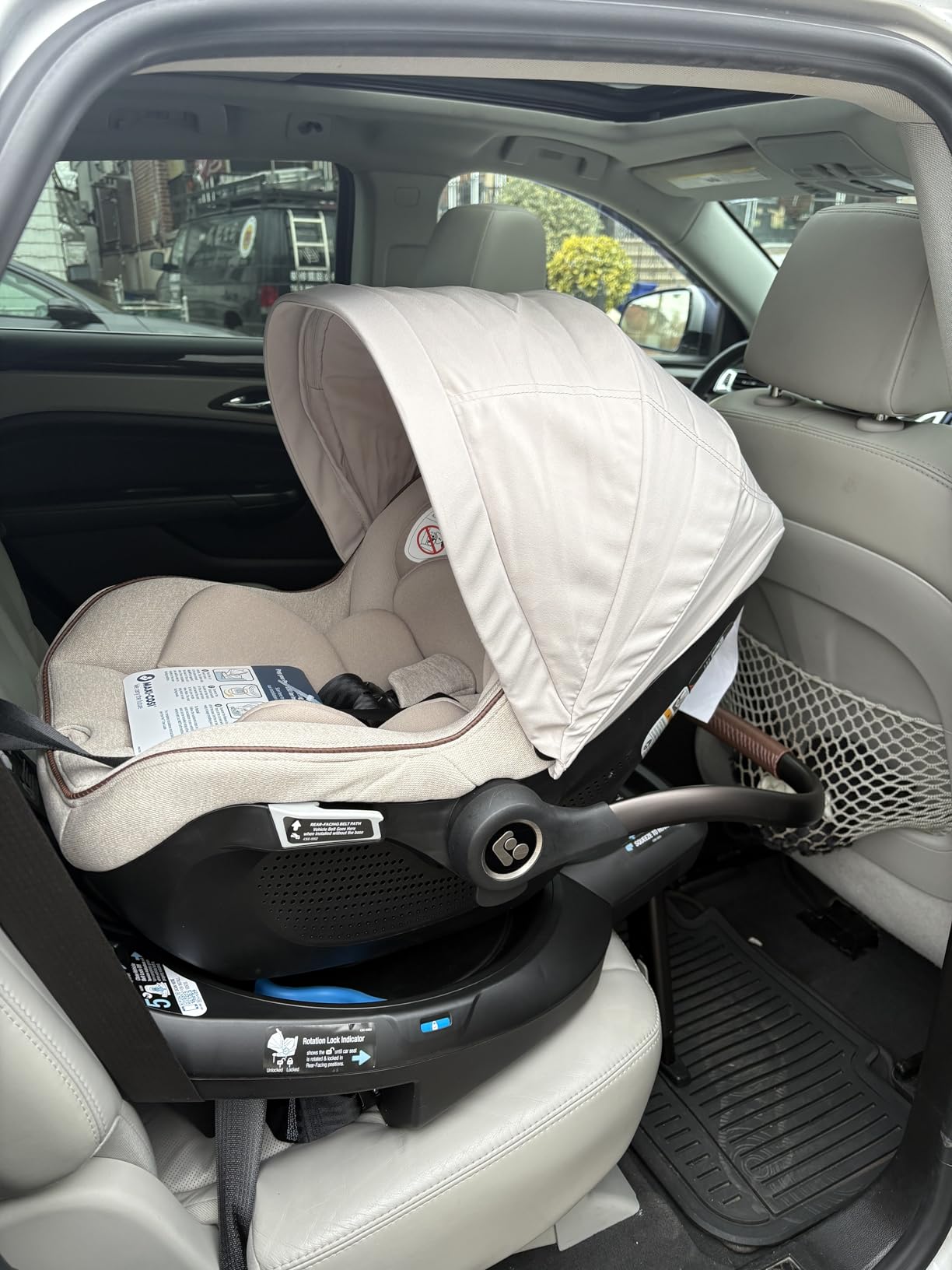 Maxi-Cosi Peri 180 Rotating Infant Car Seat, Onyx Sand customer photo 1