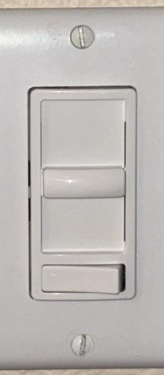 Leviton SureSlide LED Advanced Dimmer Switch for 150W Dimmable LED, Halogen and Incandescent Bulbs and Fixtures, 66741-W, White customer photo 2