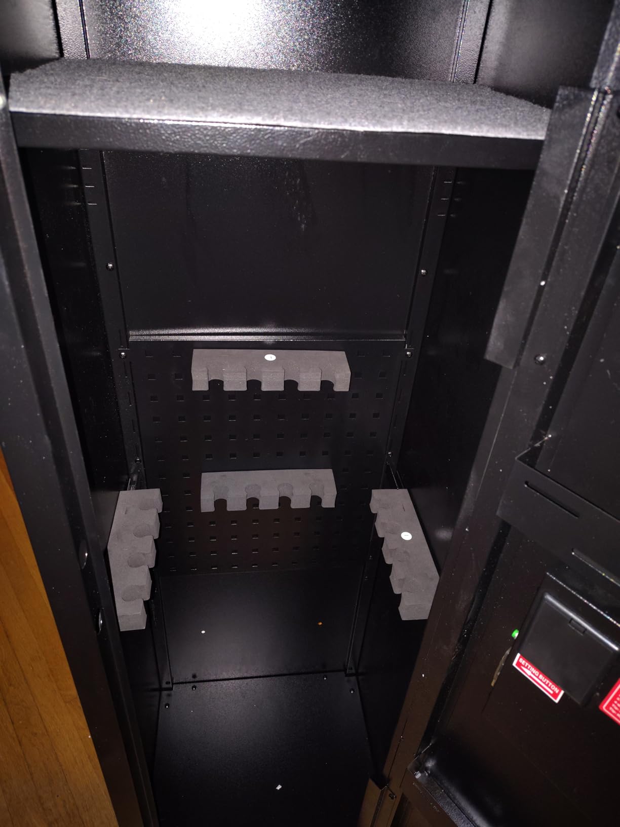 KAER 8-12 Fingerprint Long Gun Safe for Rifles & Pistols | Password Lock | Adjustable Shelves | Perfect for Apartments, Homes, Offices | Secure Storage and Quick Access Gun Cabinet customer photo 1