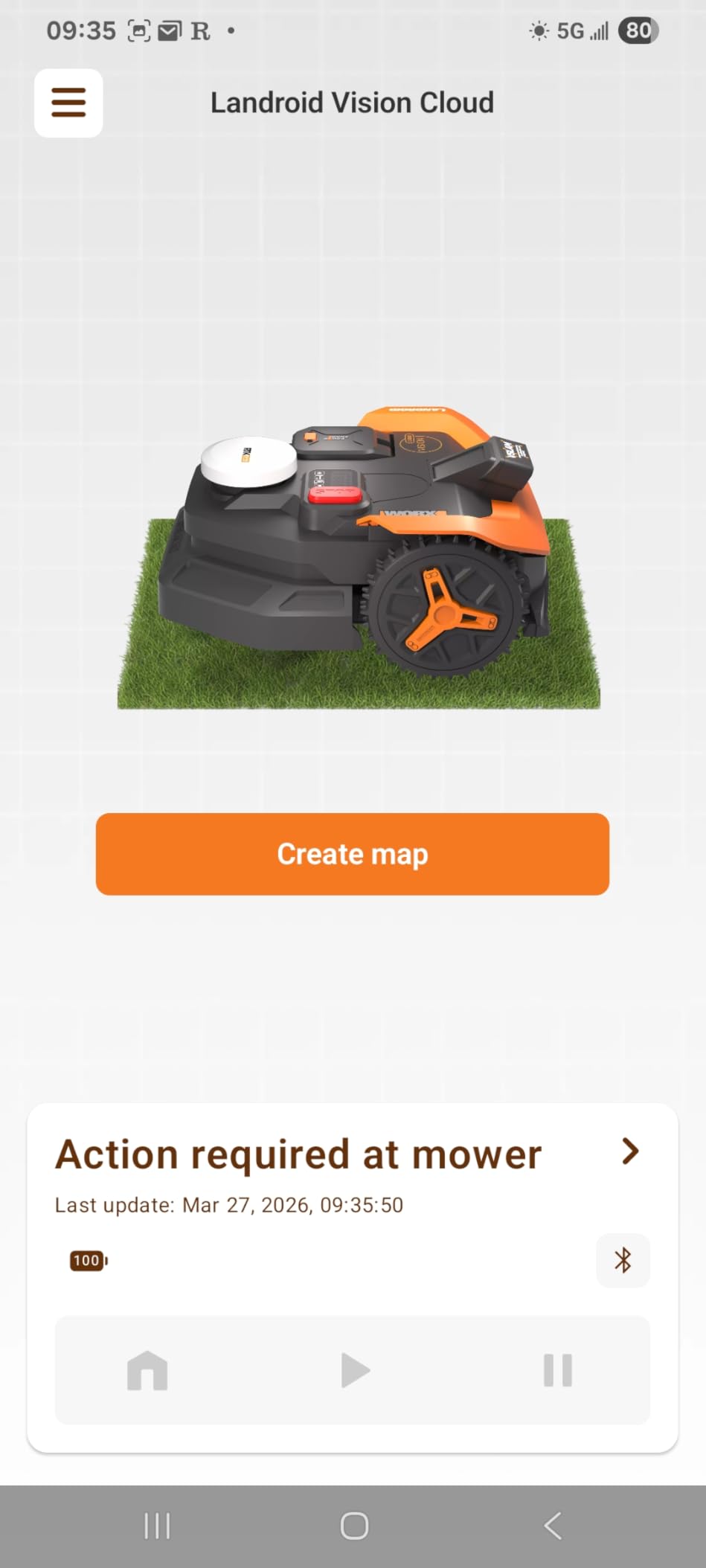 WORX Robot Lawn Mower for 1/2 Acre, No Perimeter Wire, WR320 customer photo 2