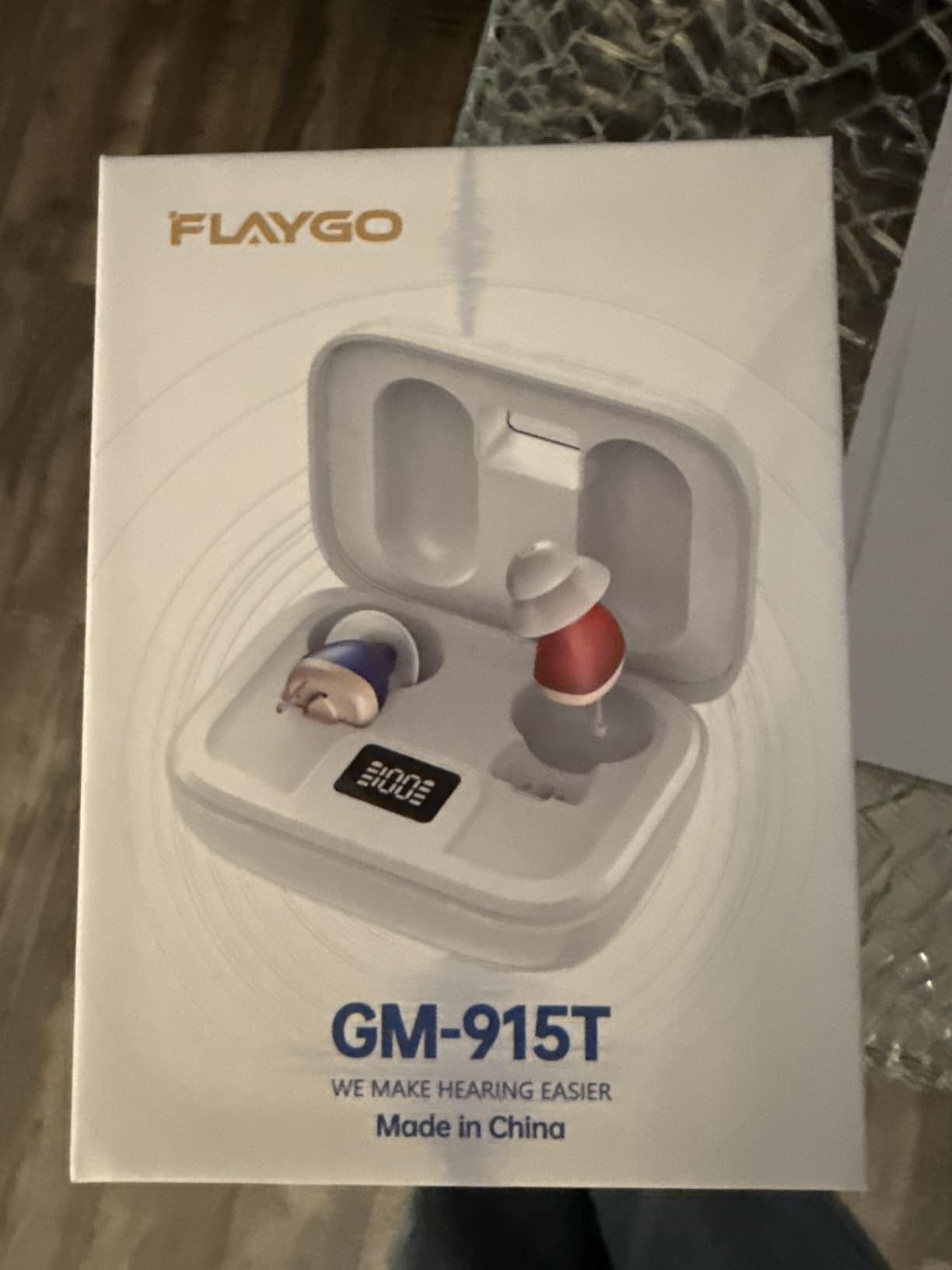Flaygo Rechargeable Hearing Aid for Seniors with 16-Channel Digital Chips Intelligent Noise Cancellation for Clear Sound Super-Mini Invisible Design Comfort Fit in Ear Canal & 7-Day Ultra Standby(Not Hearing amplifiers) customer photo 1