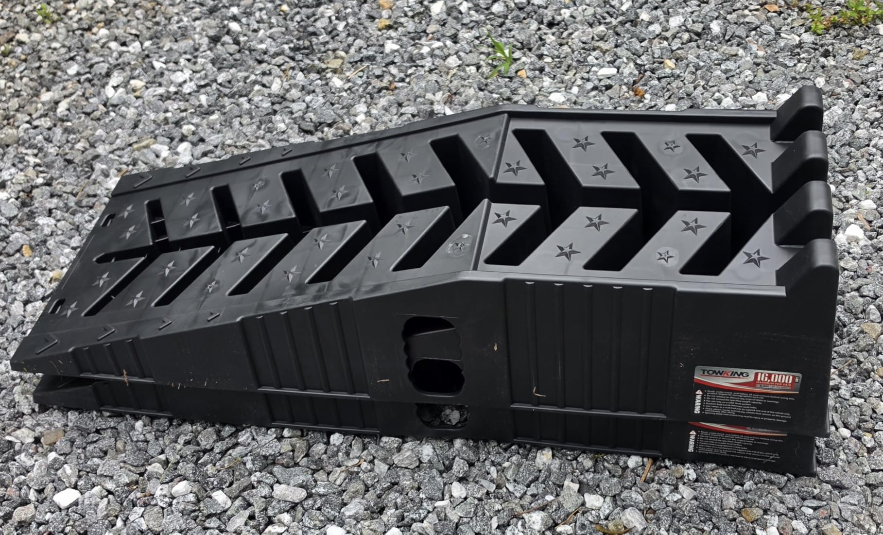 16000lb Stackable Heavy Duty Car Ramps for Oil Change, 7.3