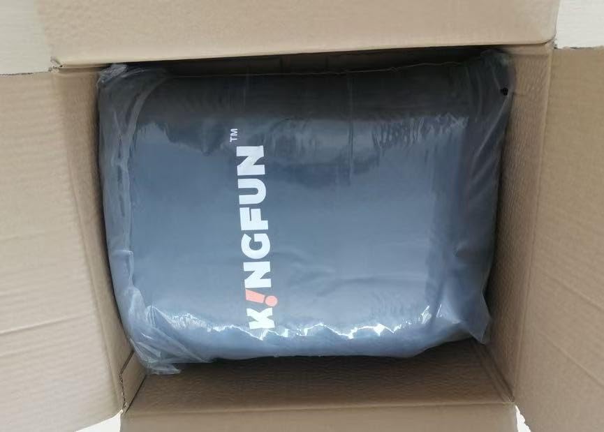 Kingfun Truck Bed Cargo Bag, 26 Cu Ft Waterproof Cargo Carrier | Heavy-Duty PVC Storage with 4 Cam Buckles & Reflective Trim, Fits Any Pickup for Camping, Travel, Moving & Hauling customer photo 1