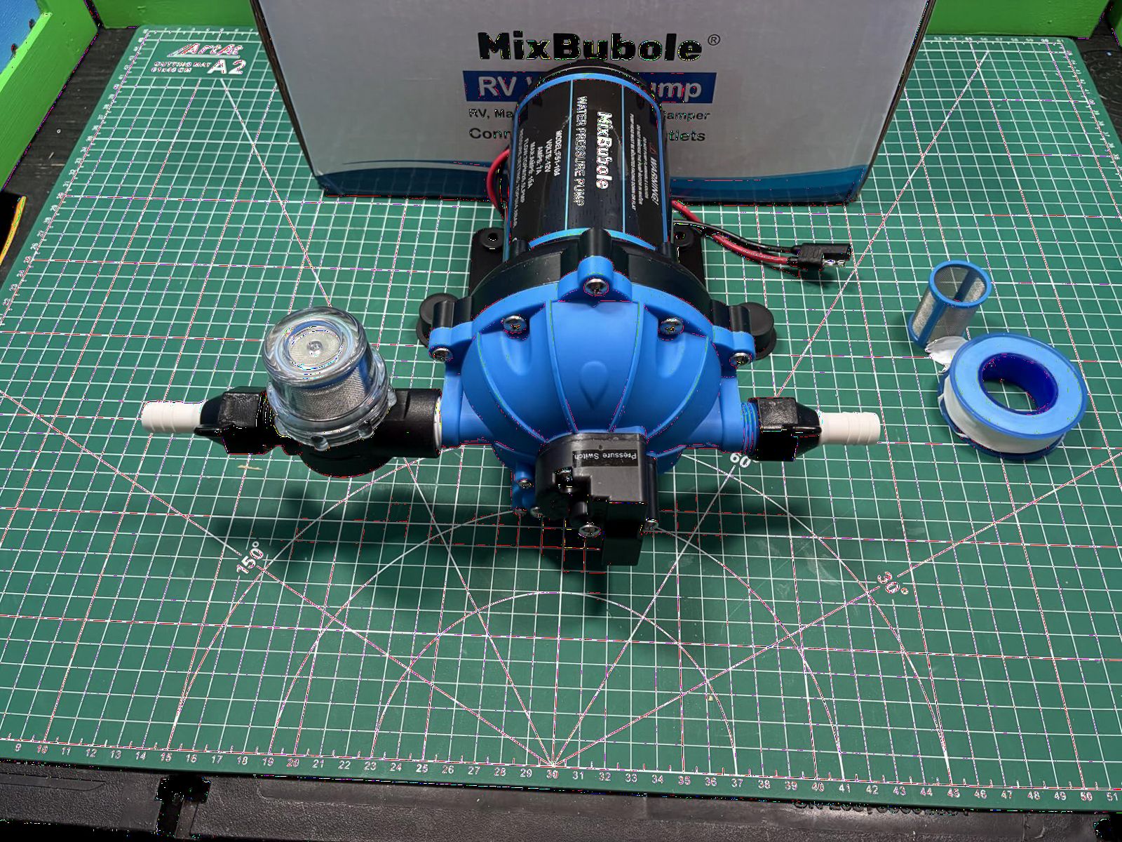 1.35HP Whole House Water Pressure Booster Pump 90PSI 115V Automatic Variable Speed Penmanent Mangnet Motor Constant Pressure Wireless App Control Compact Design for Home House Villa Apartmen customer photo 1