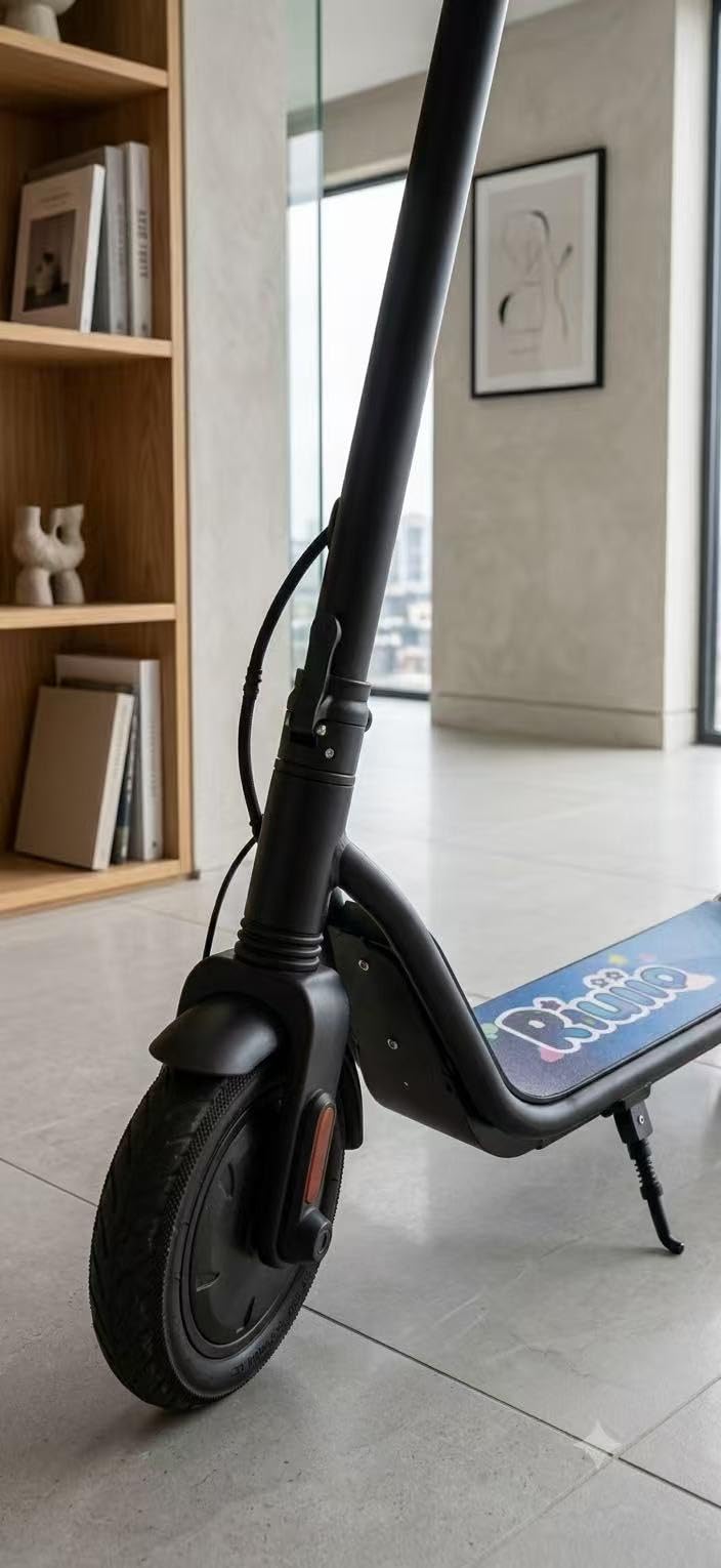 Electric Scooter for Kids, 250W Motor, 9 MPH Max Speed, LED Display, Dual Brake System, 6.5