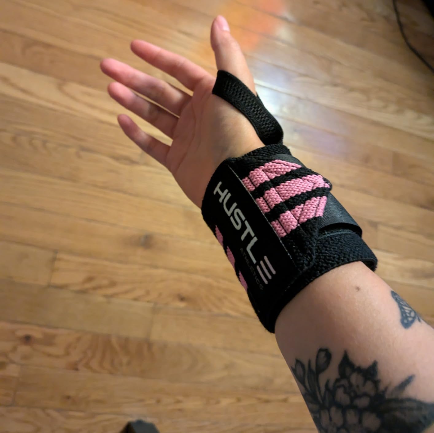 Hustle Athletics Wrist Wraps for Weightlifting, USPA-Approved 18