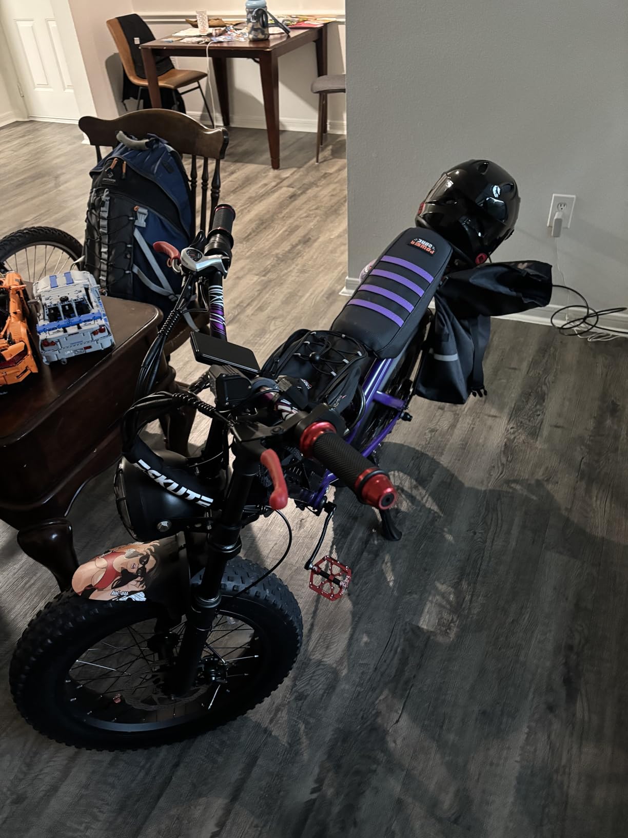 ESKUTE V300 Electric Dirt Bike for Adult, 48V 20.8/41.6Ah Removable Battery, 20
