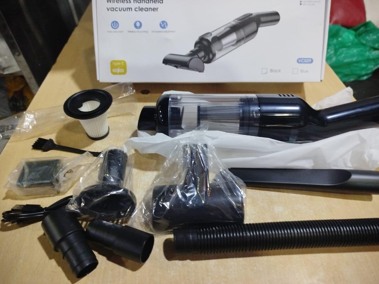 dormzie Handheld Vacuum Cordless, Car Vacuum with 19000Pa Powerful Suction, 1.3 lbs Lightweight, Type-C Charge, Multiple Accessories for Car Home Office Pet customer photo 1