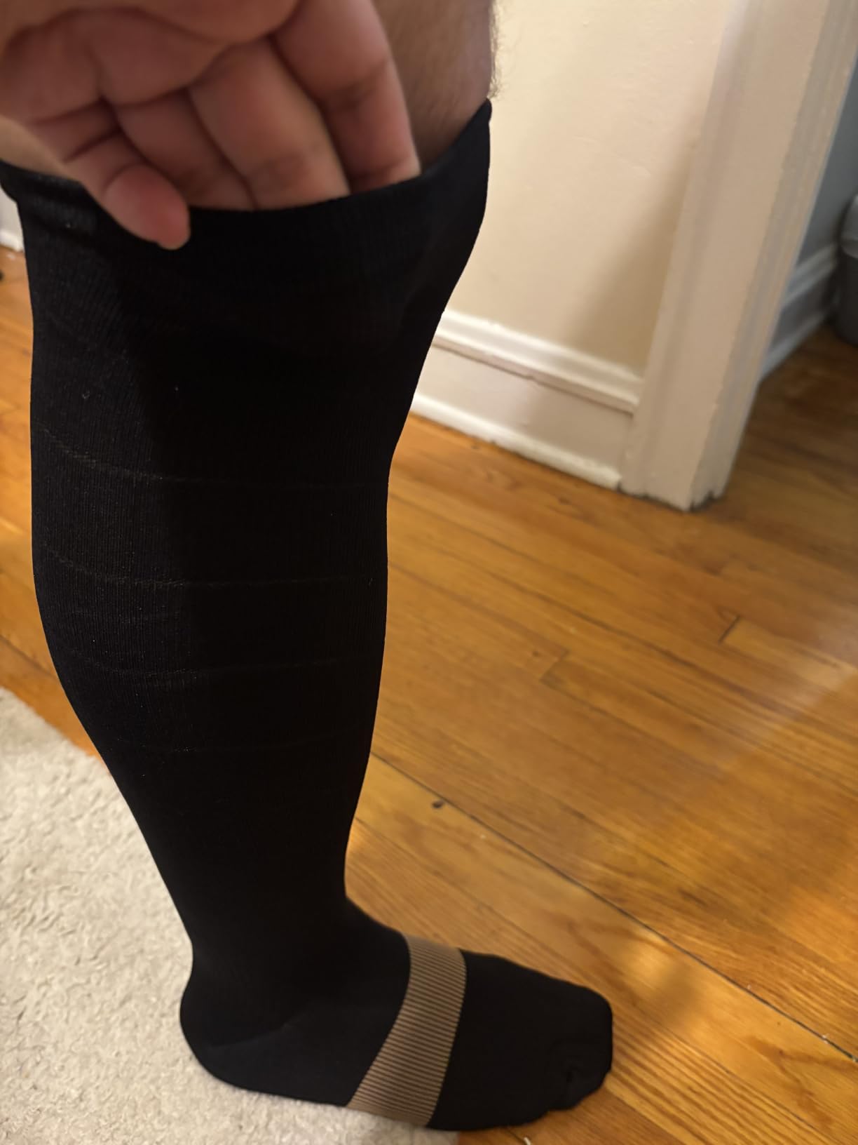 Compression Socks Women Men, All-Day Comfort 20-30mmHg Circulation Support for Nurse Travel Flying Daily Running Sports Use customer photo 2