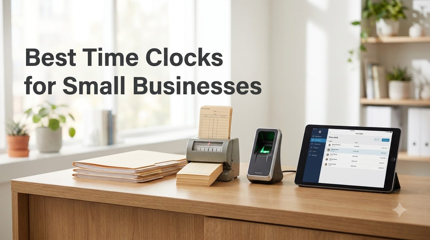 Best Time Clocks for Small Businesses