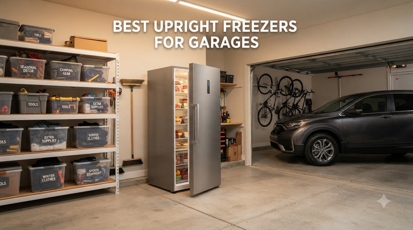 Best upright freezers for garages