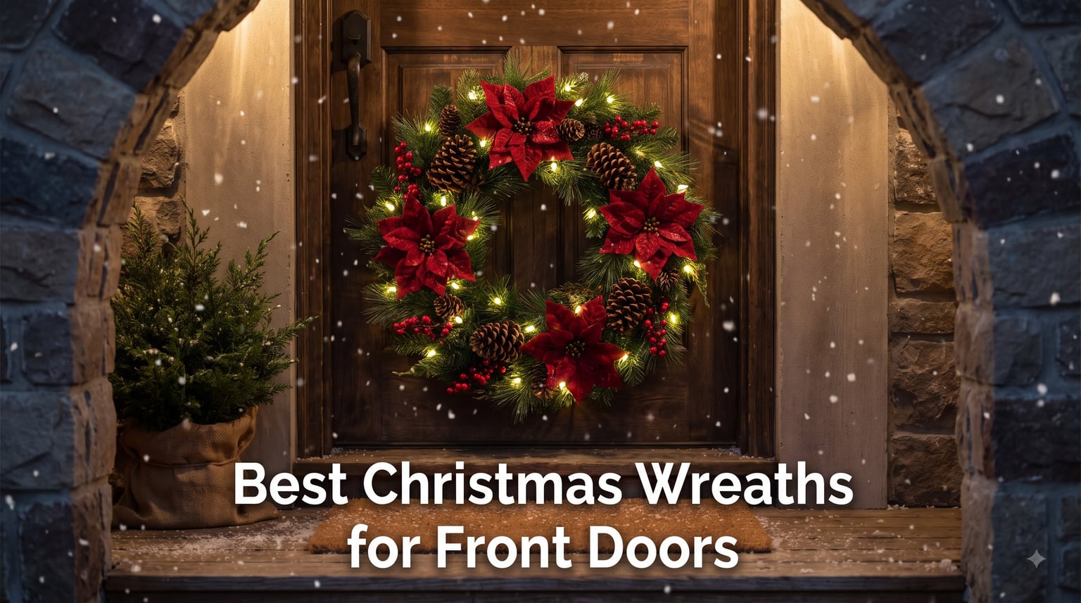 Best Christmas Wreaths for Front Doors