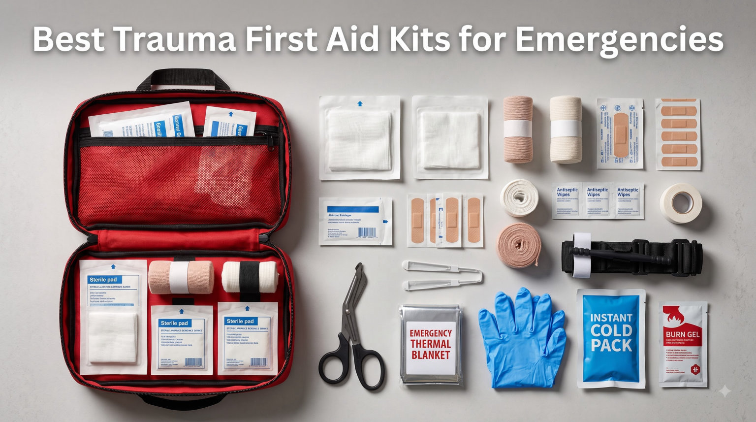 Best Trauma First Aid Kits for Emergencies