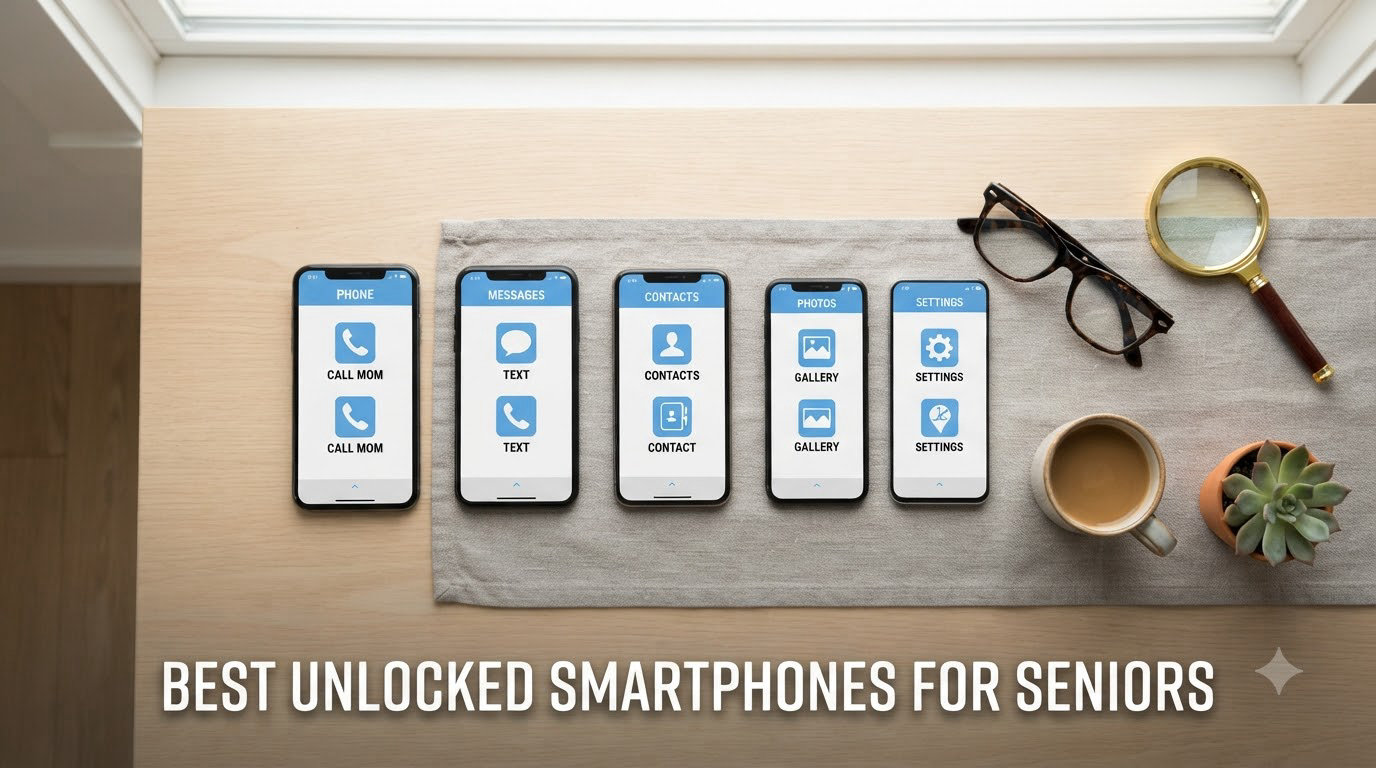 Best unlocked smartphones for seniors