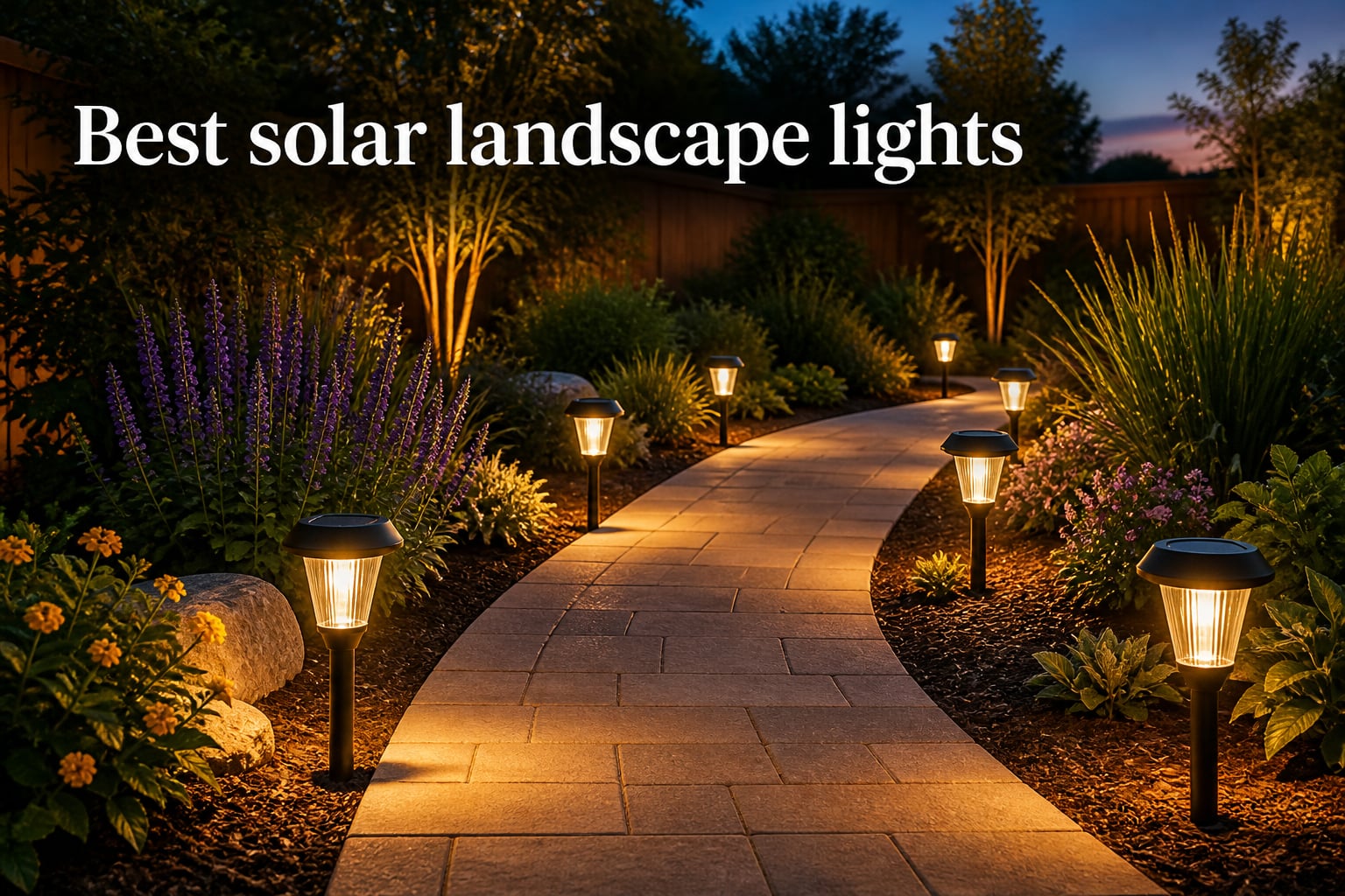 Best solar landscape lights