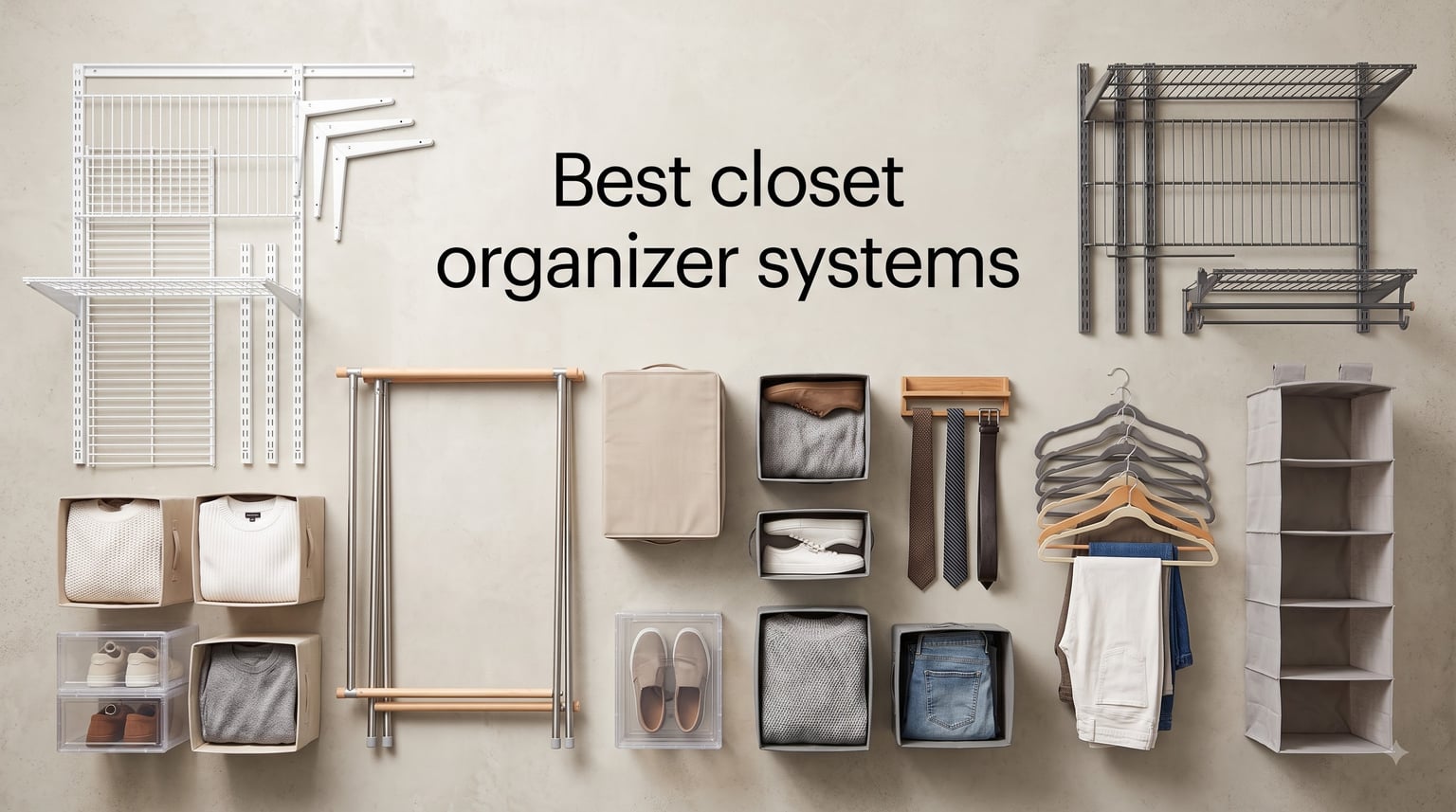 Best closet organizer systems