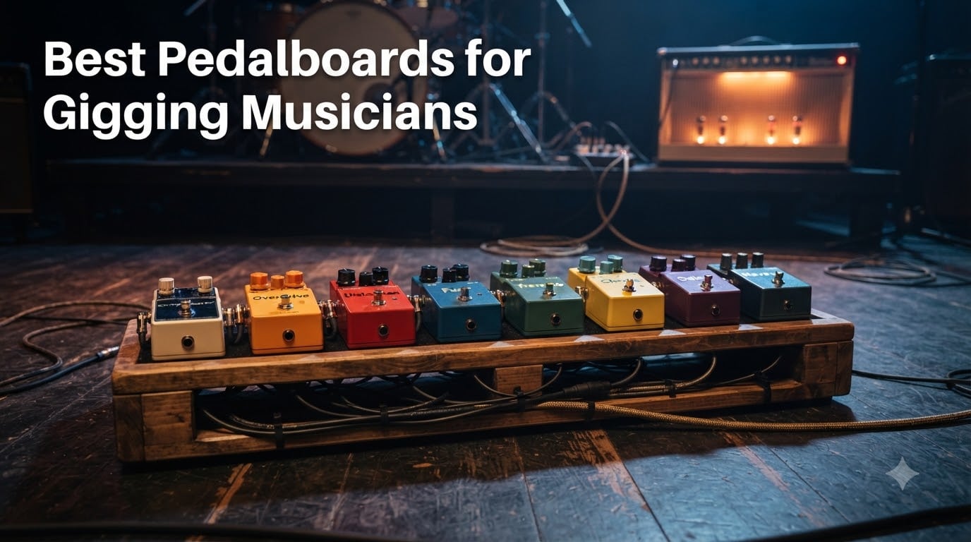 Best Pedalboards for Gigging Musicians