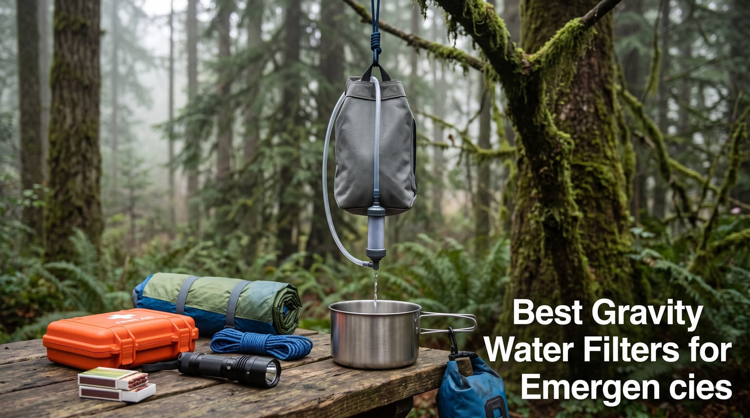 Best Gravity Water Filters for Emergencies