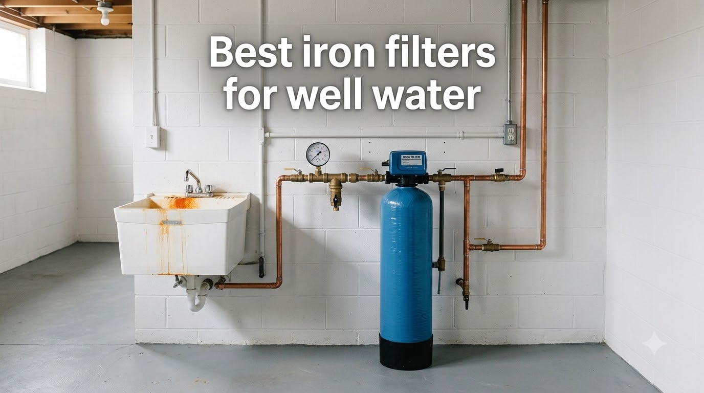 Best iron filters for well water