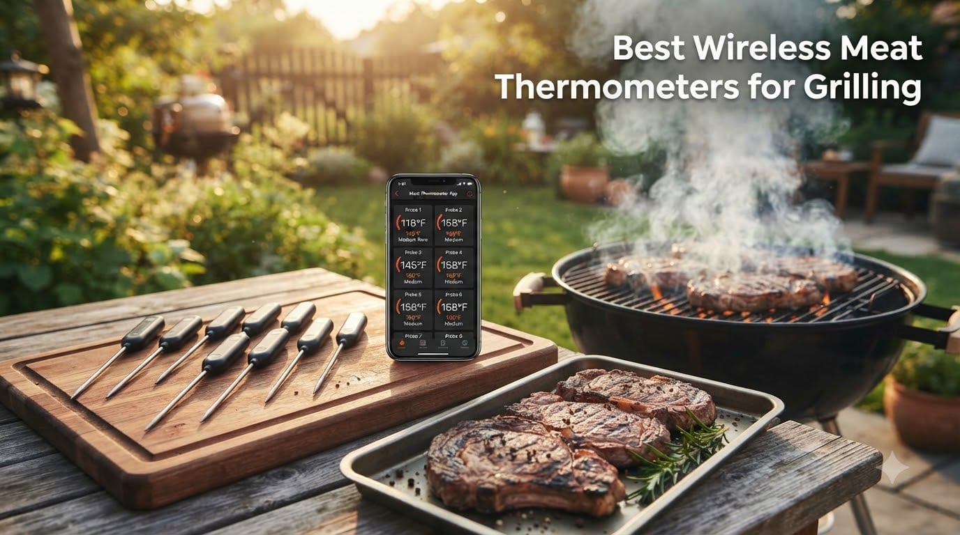 Best Wireless Meat Thermometers for Grilling