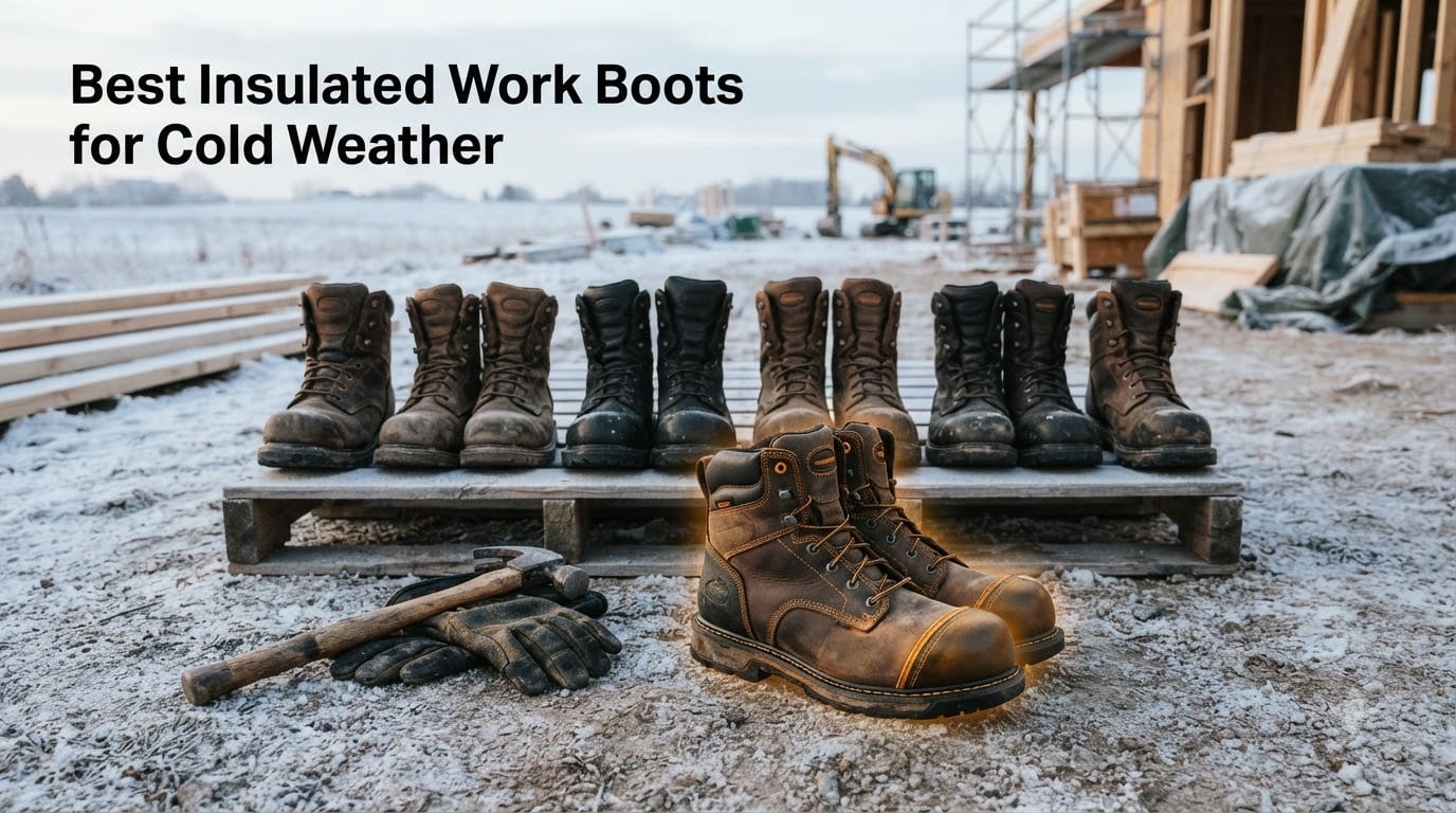 Best Insulated Work Boots for Cold Weather