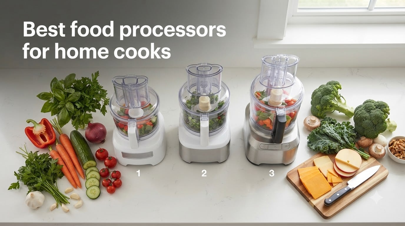 Best food processors for home cooks