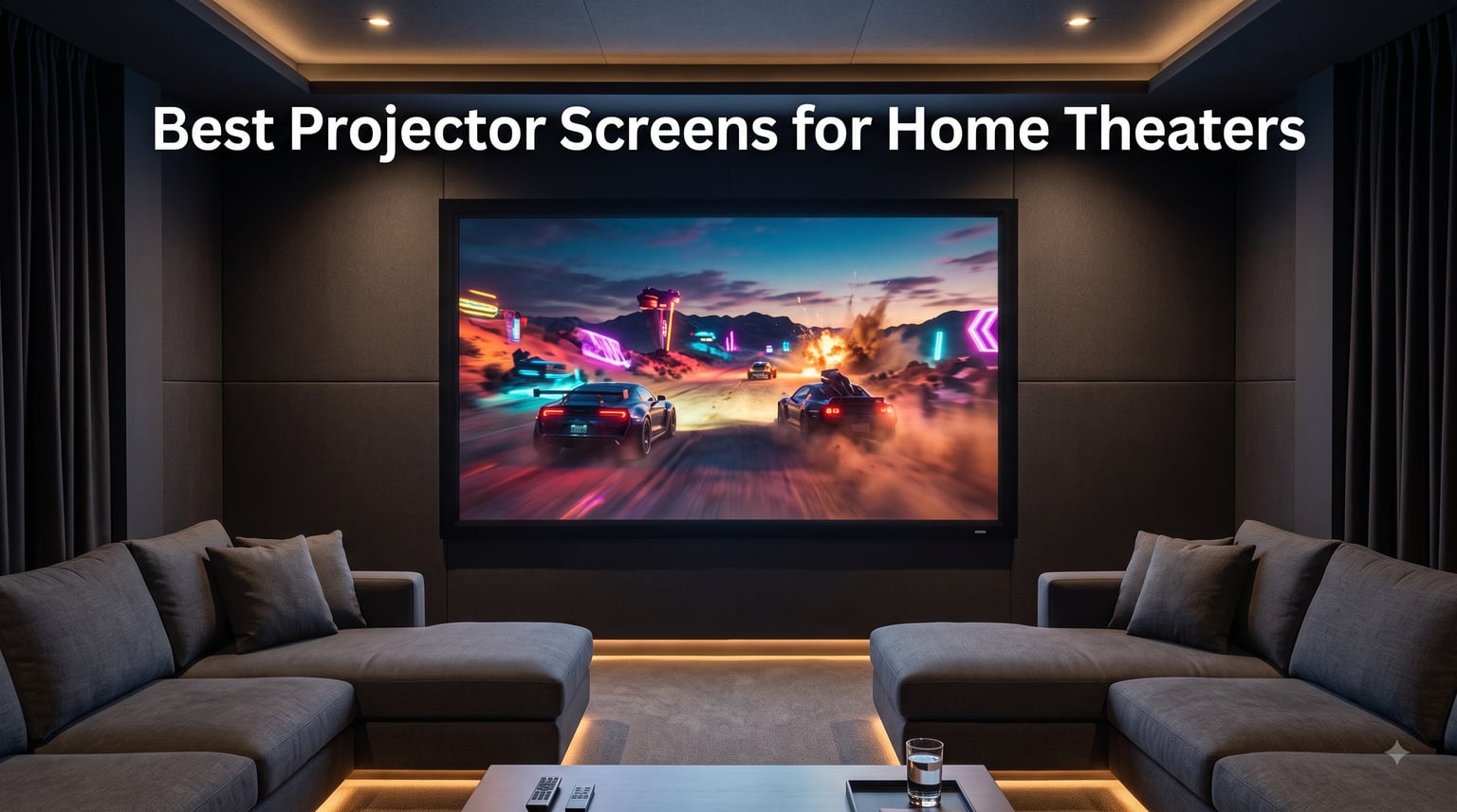 Best Projector Screens for Home Theaters