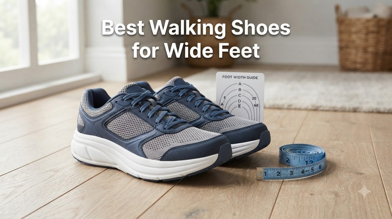 Best Walking Shoes for Wide Feet