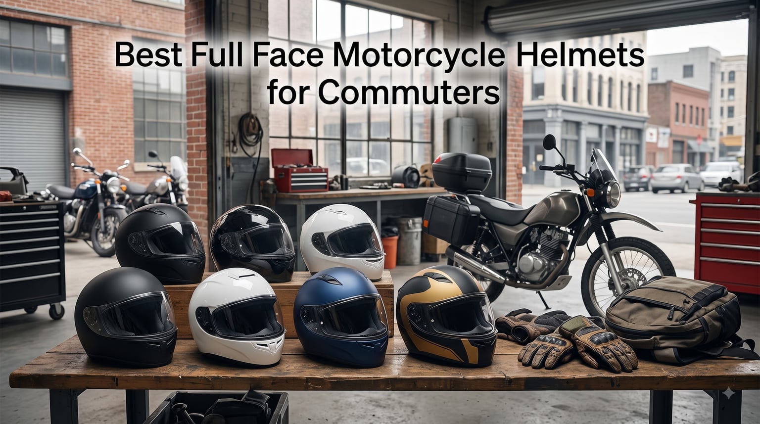 Best Full Face Motorcycle Helmets for Commuters