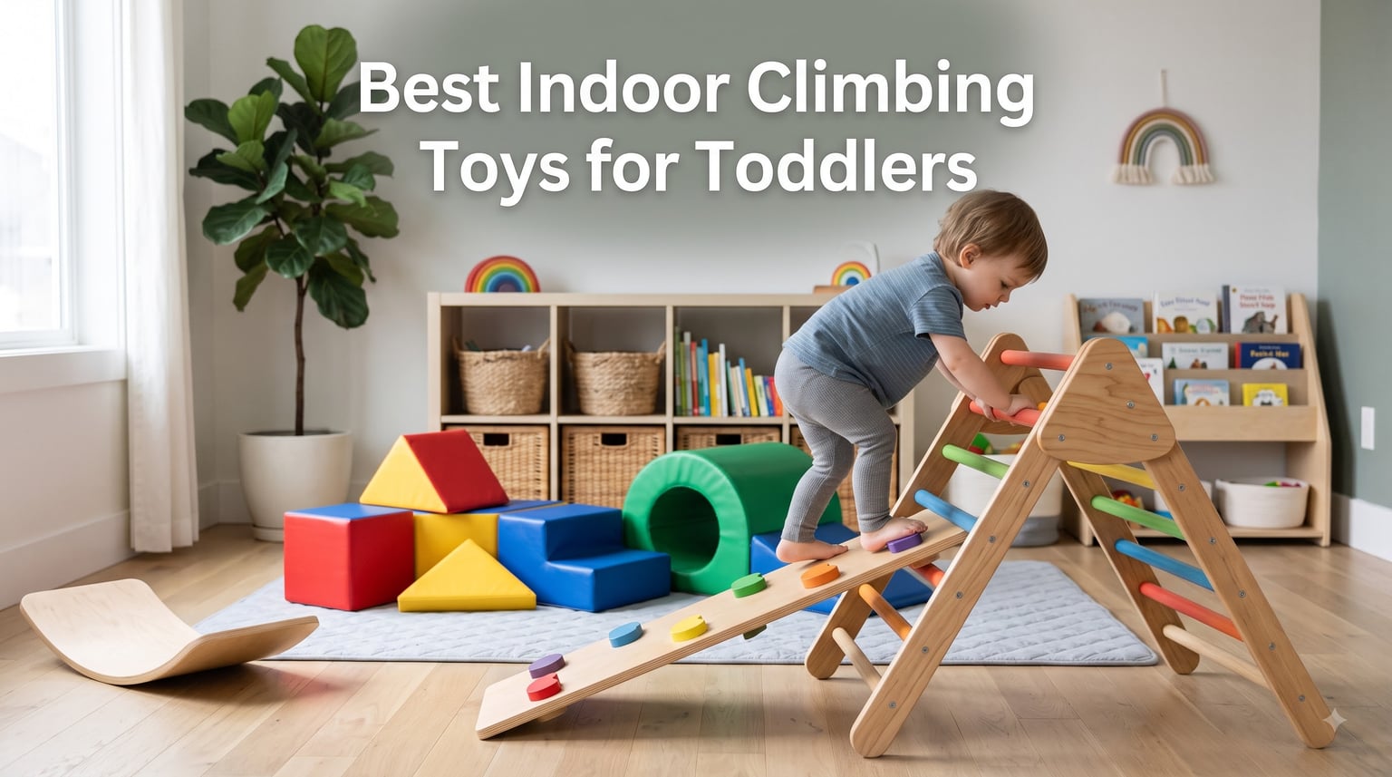 Best Indoor Climbing Toys for Toddlers