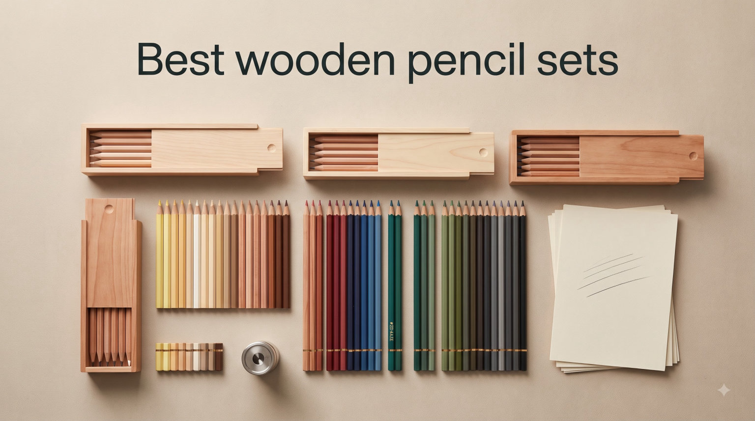 Best wooden pencil sets