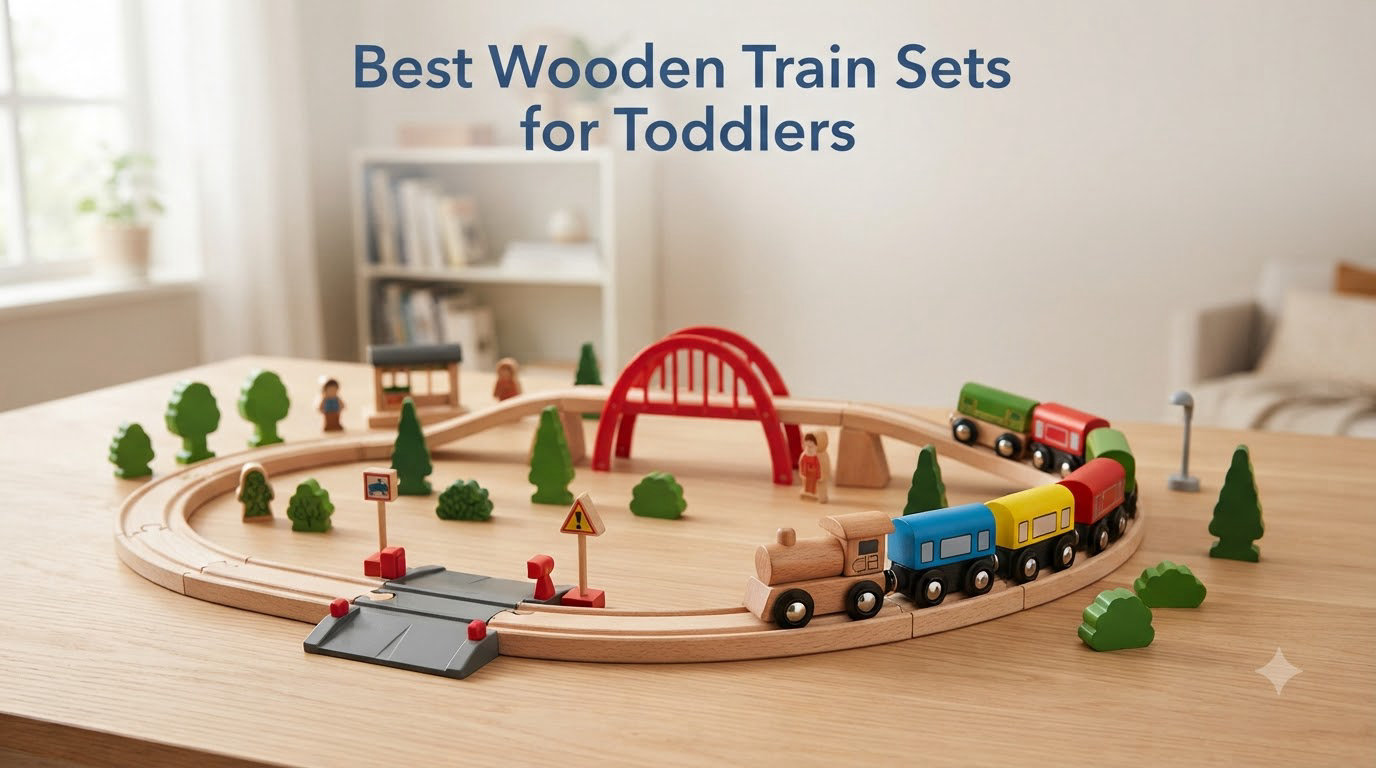 Best Wooden Train Sets for Toddlers