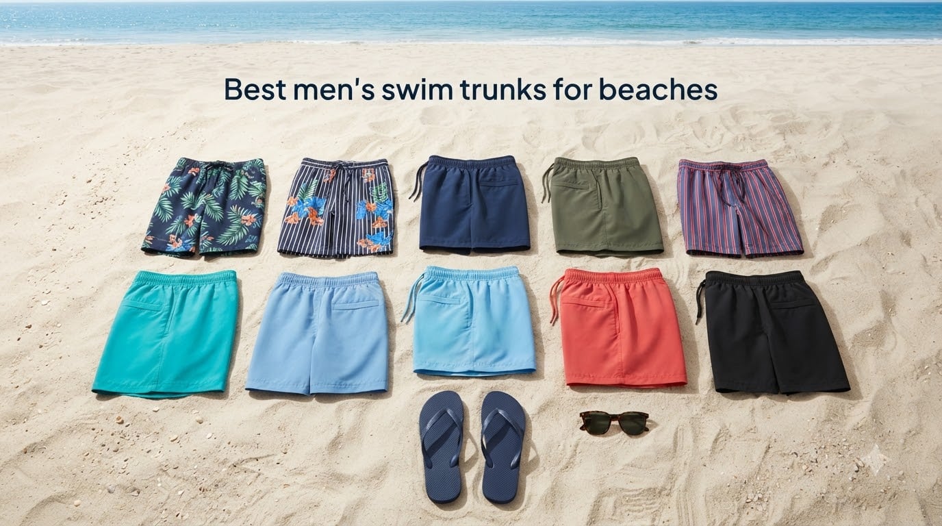 Best men's swim trunks for beaches