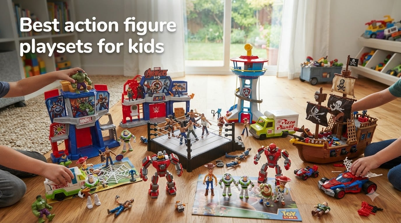 Best action figure playsets for kids