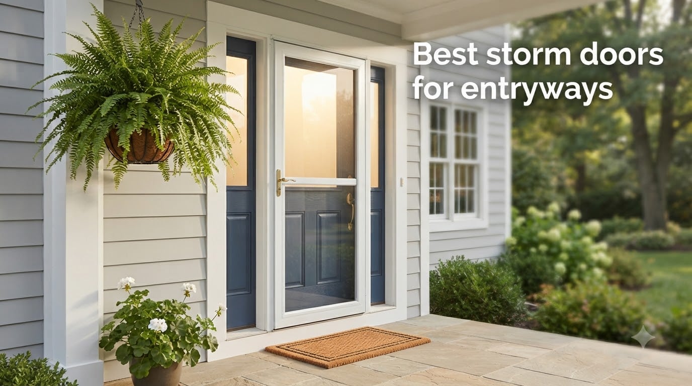 Best storm doors for entryways