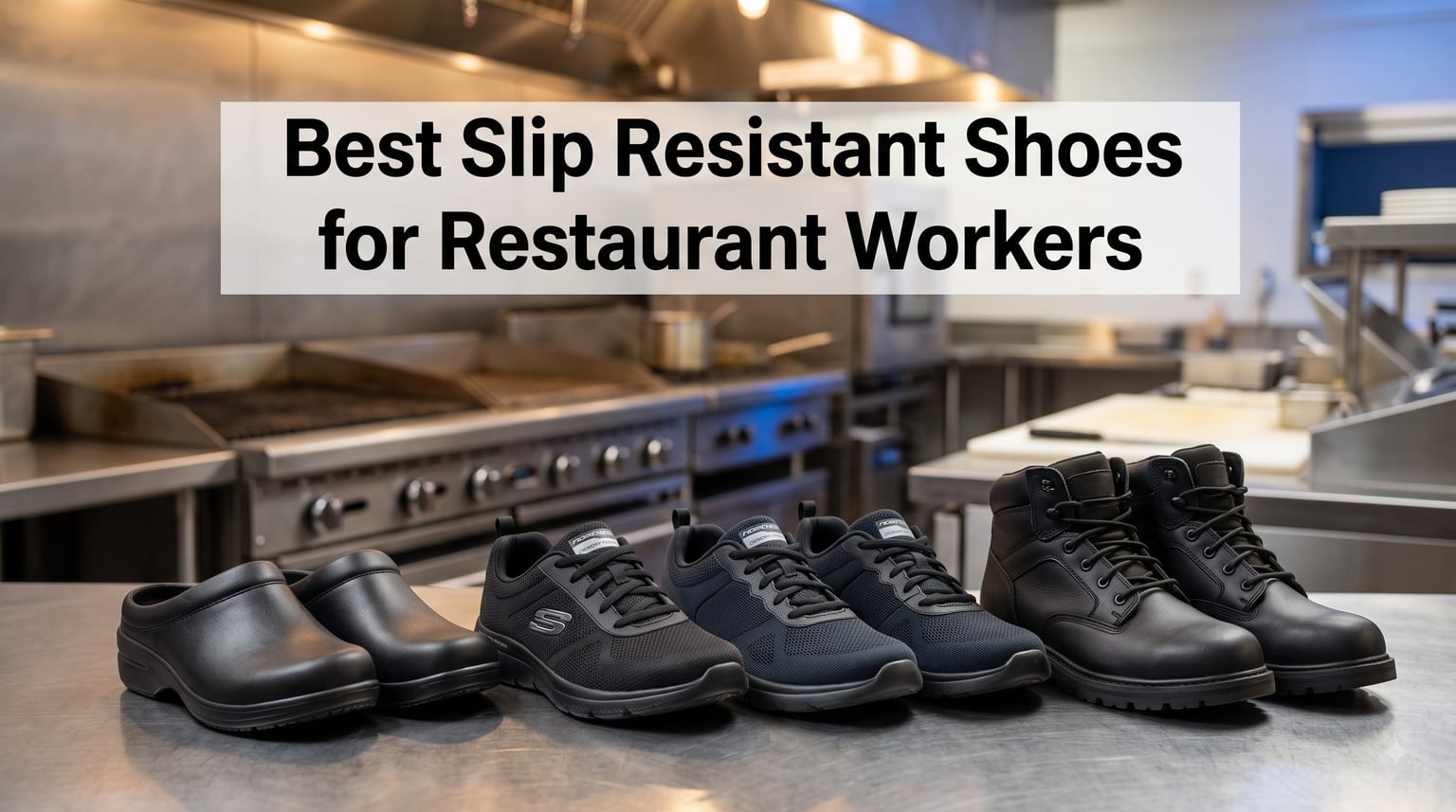 Best Slip Resistant Shoes for Restaurant Workers