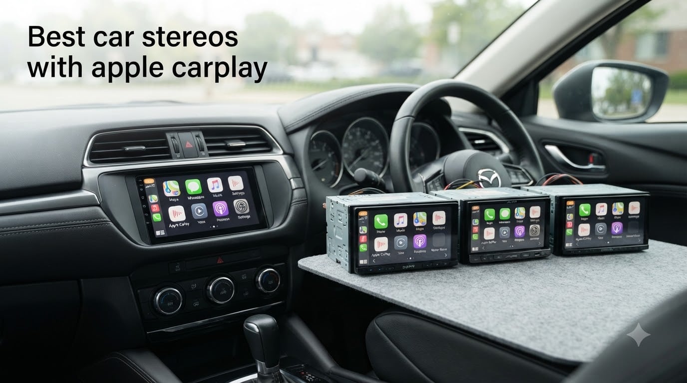 Best car stereos with apple carplay