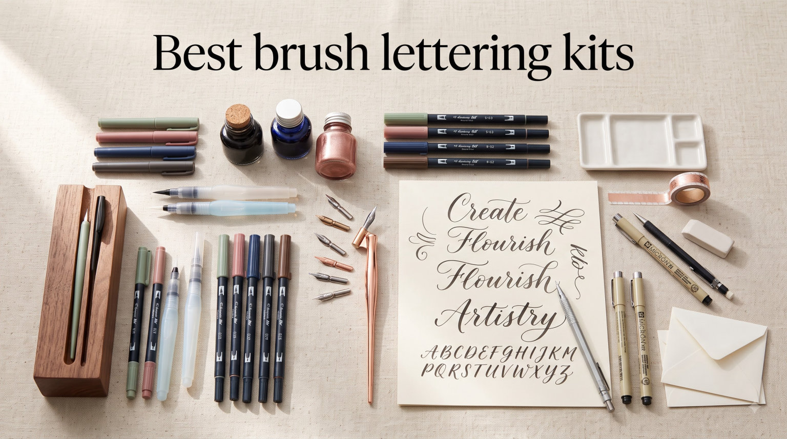 Best brush lettering kits