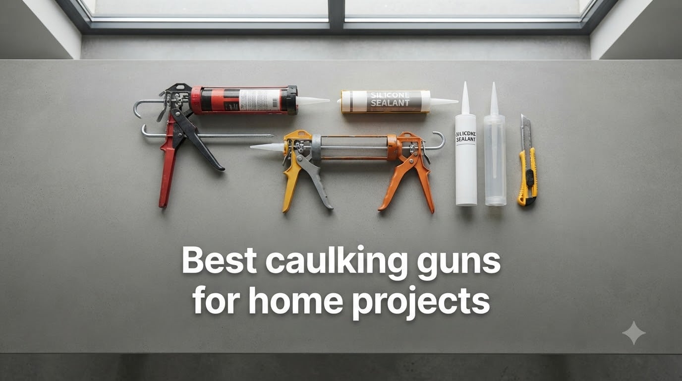 Best caulking guns for home projects