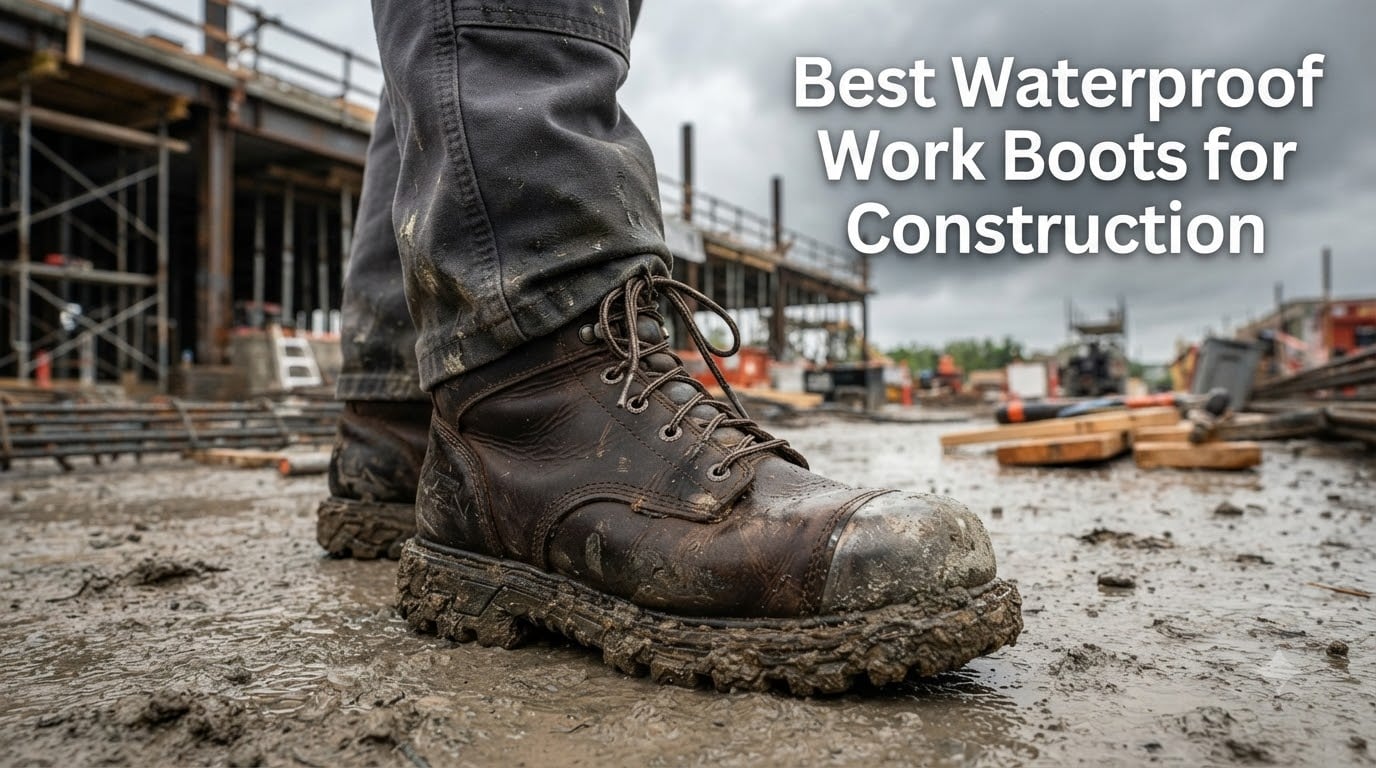 Best Waterproof Work Boots for Construction