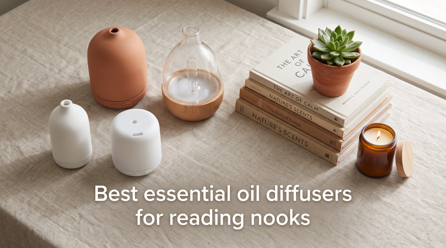 Best essential oil diffusers for reading nooks