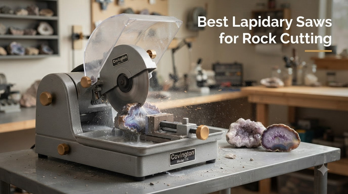 Best Lapidary Saws for Rock Cutting