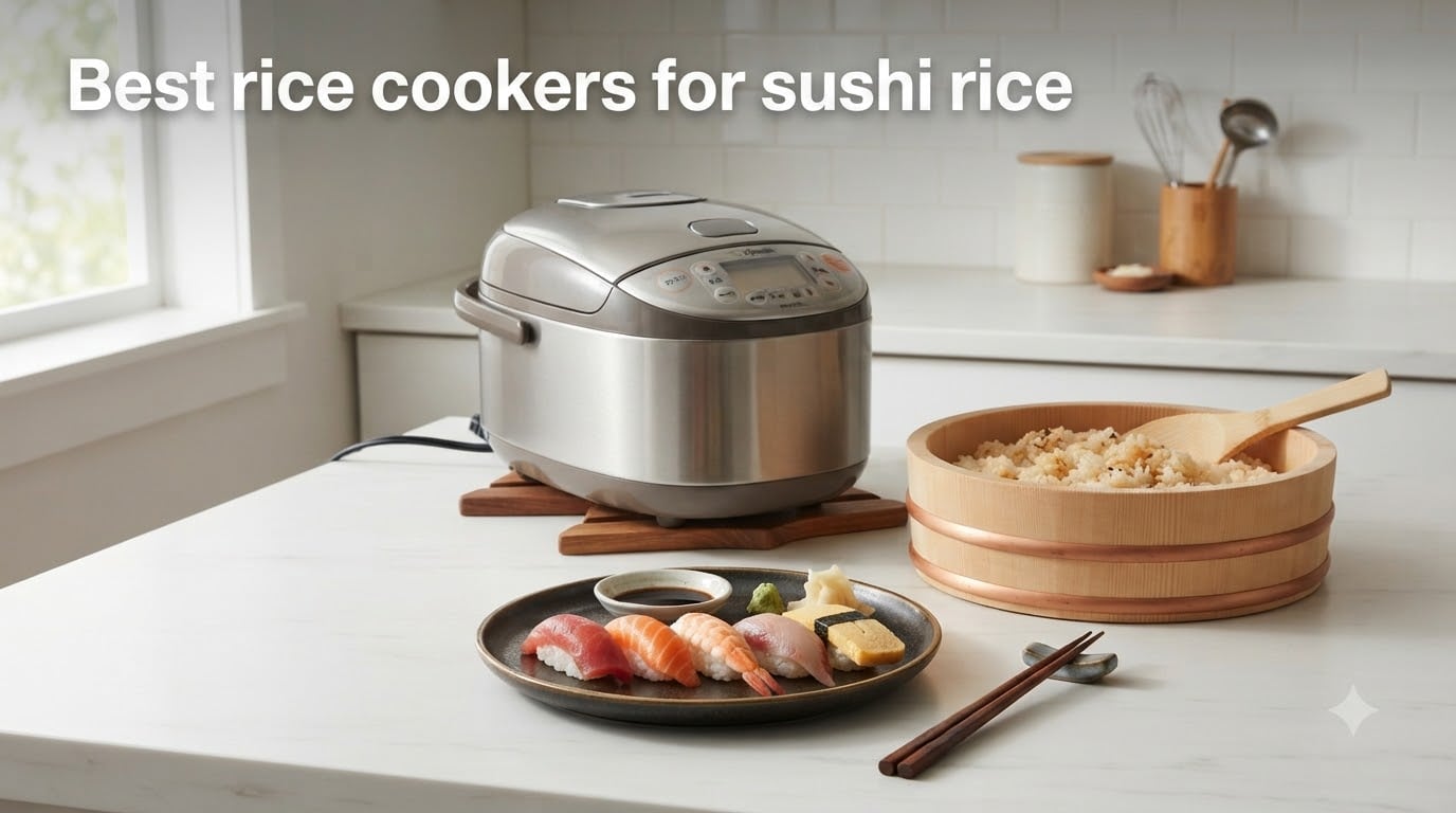 Best rice cookers for sushi rice
