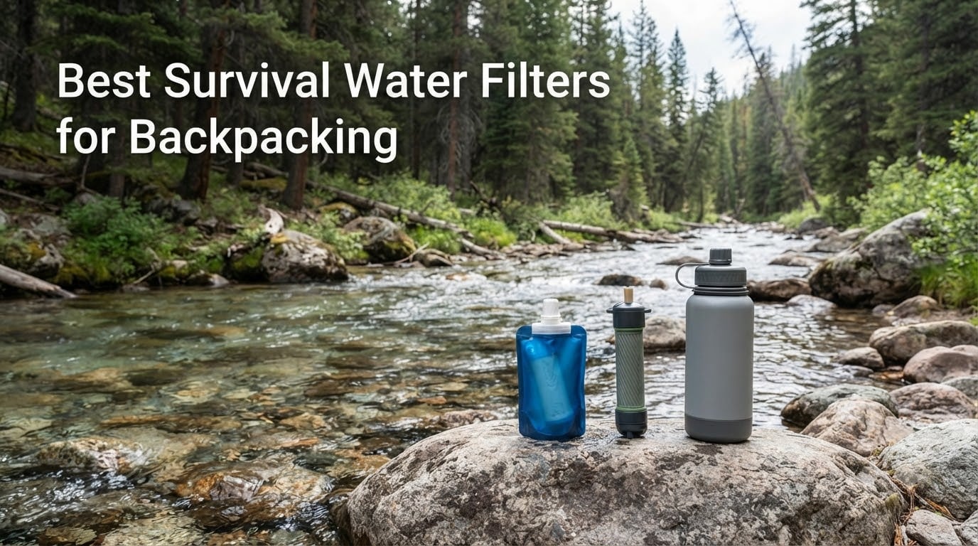 Best Survival Water Filters for Backpacking