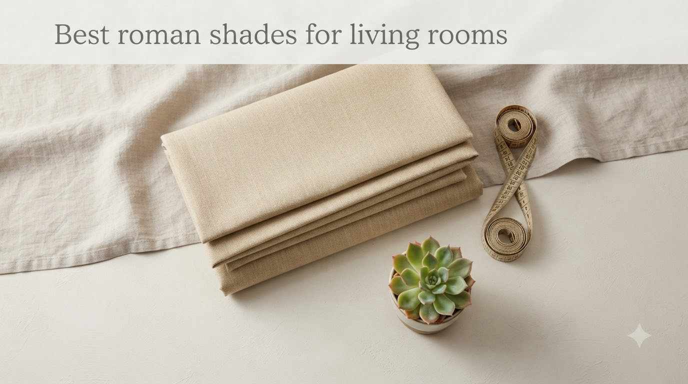Best roman shades for living rooms